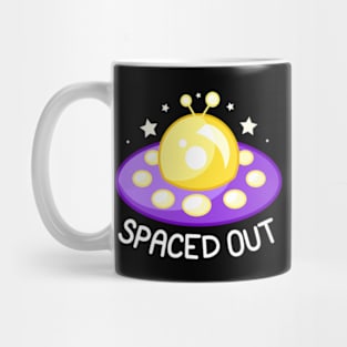 Spaced Out - Yellow and Purple Mug